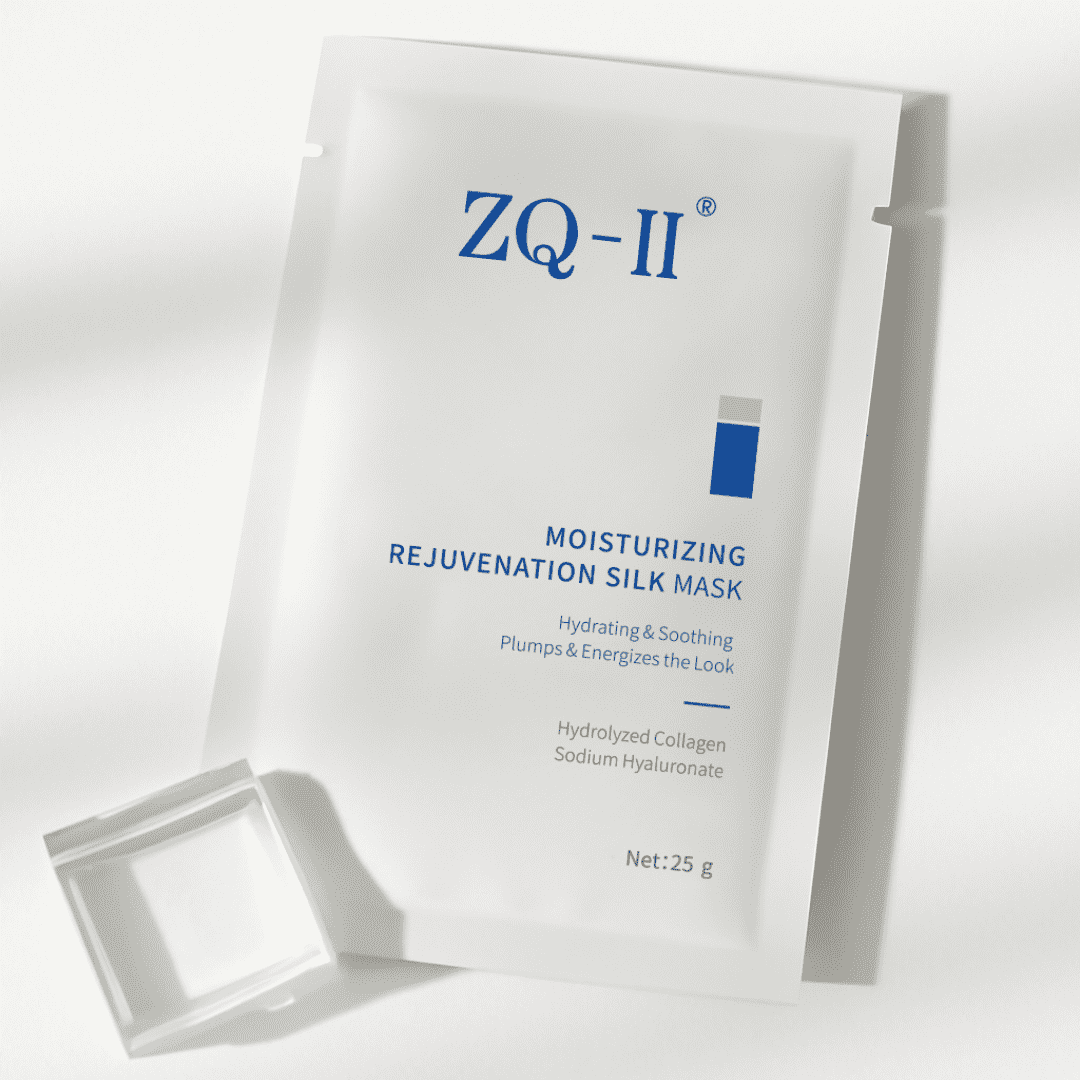 ZQ-II Hydratačné omladenie hodvábna maska: ľahká hydratácia a upokojujúca starostlivosť o všetky typy pleti