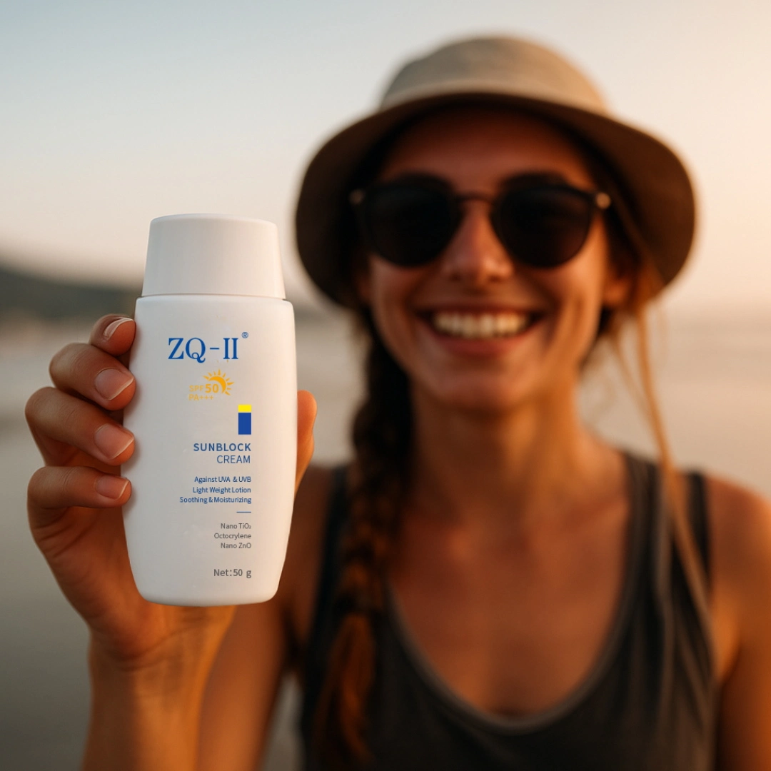 ZQ-II Sunblock Cream: Vaša každodenná starostlivosť o pleť-nielen pre leto!
