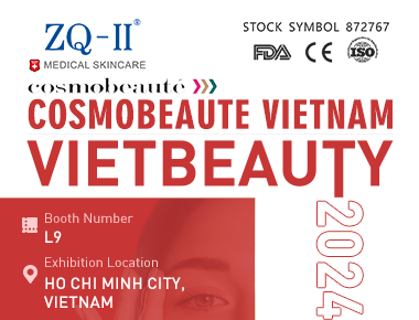 Vietbeauty x Cosmobeauté Vietnam 2024: Najdôležitejšie výsledky lekárskej starostlivosti o pleť ZQ-II